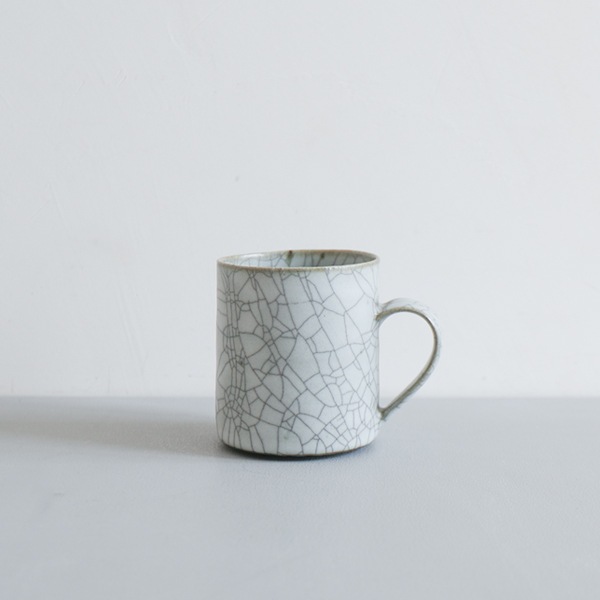 髙田志保　炭入りマグカップ　大　model：A　H9.5cm