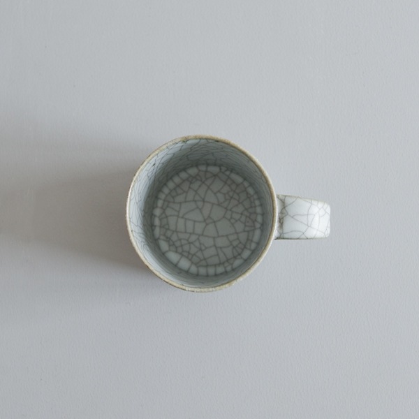 髙田志保　炭入りマグカップ　大　model：A　H9.5cm