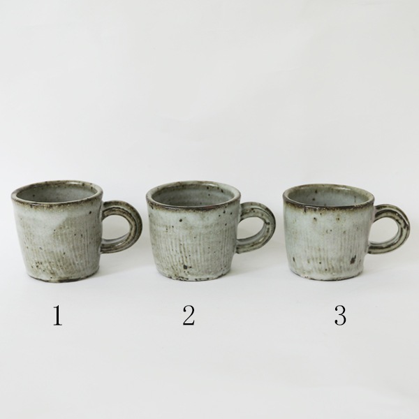 小野哲平　櫛目マグカップ　各種