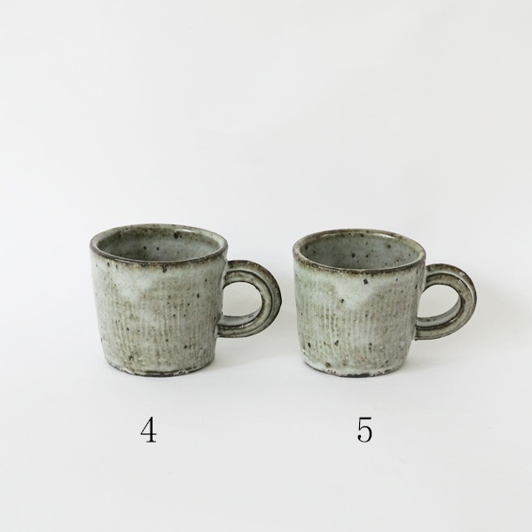 小野哲平　櫛目マグカップ　各種