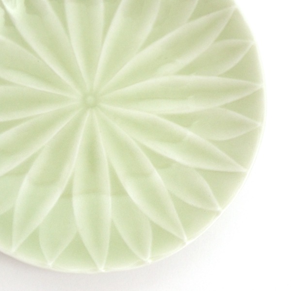 斉藤幸代　豆皿　マーガレット　　Φ10cm