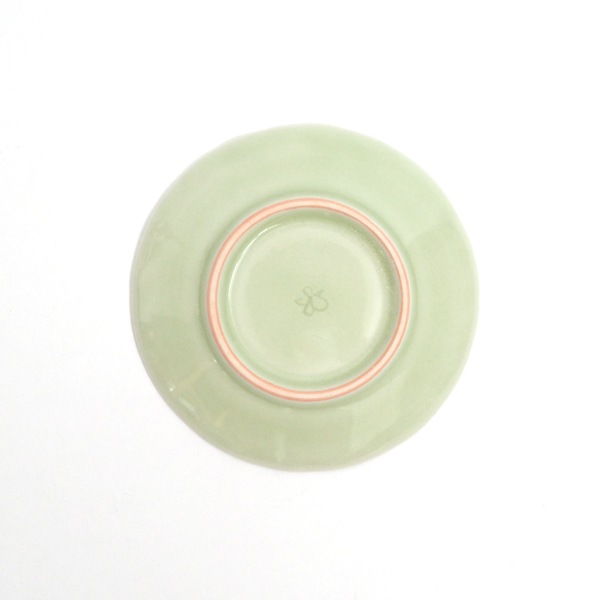 斉藤幸代　豆皿　マーガレット　　Φ10cm