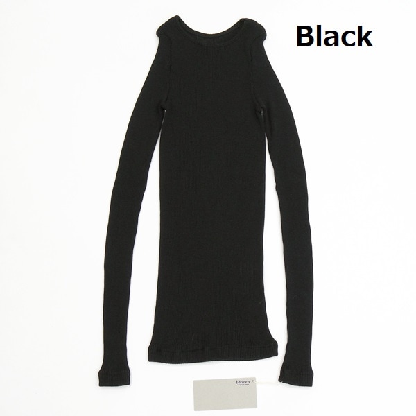 780147　ウールシフォンリブ　ロングスリーブ　各種（4色）　　送料無料