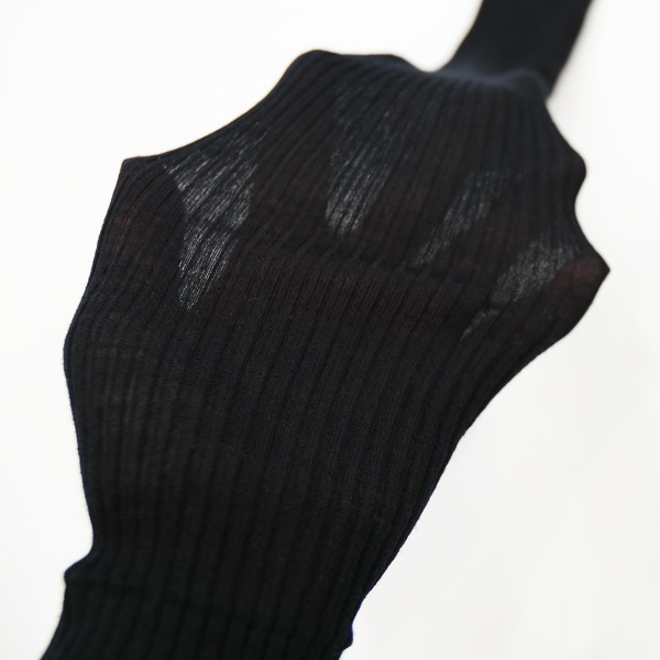 780147　ウールシフォンリブ　ロングスリーブ　各種（4色）　　送料無料