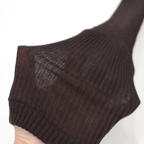 780147　ウールシフォンリブ　ロングスリーブ　各種（4色）　　送料無料