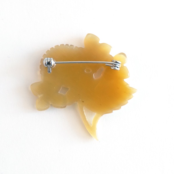 BISOU　ガクアジサイ 　ブローチ