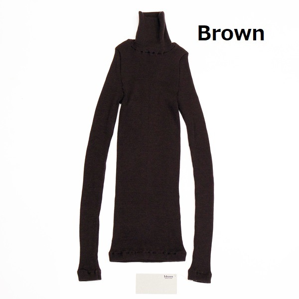 780146　ウールシフォンリブ　ハイネックロングスリーブ　各種（4色）　　送料無料