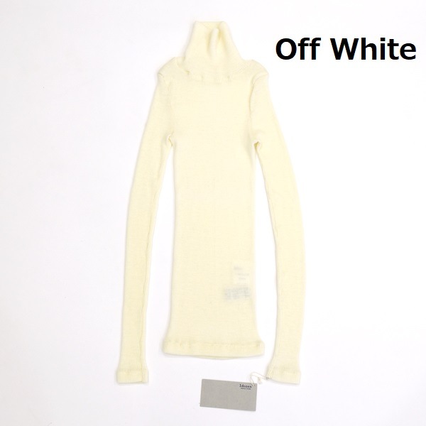 780146　ウールシフォンリブ　ハイネックロングスリーブ　各種（4色）　　送料無料