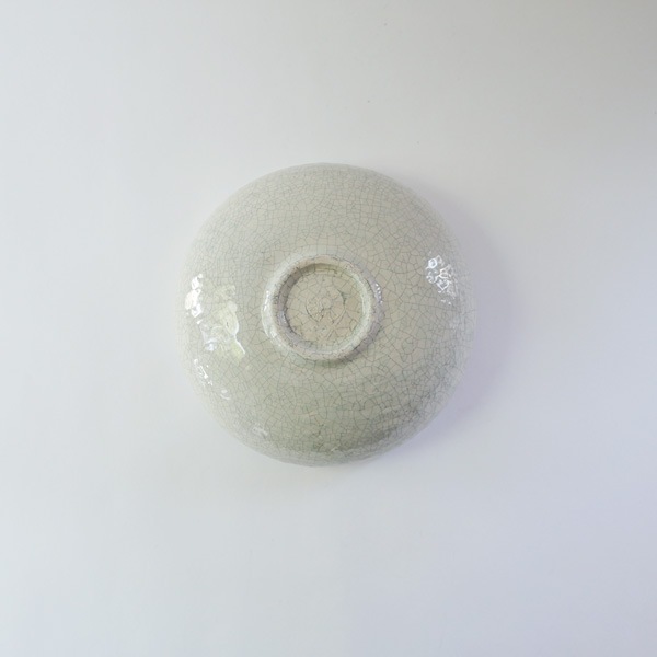 谷井直人 黒×白 丸鉢 Φ16cm