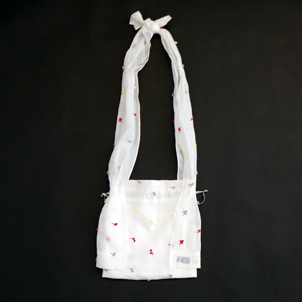 toss！×kijinokanosei 　 kinchaku bag S　sakuranbo　WH　送料無料
