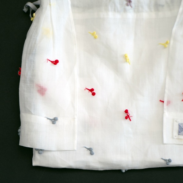 toss！×kijinokanosei 　 kinchaku bag S　sakuranbo　WH　送料無料