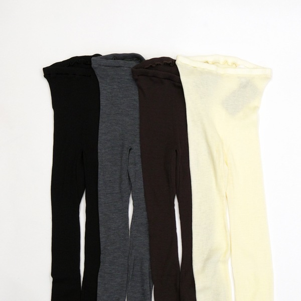 780148　ウールシフォンリブ　レギンス　各種（4色）　　送料無料