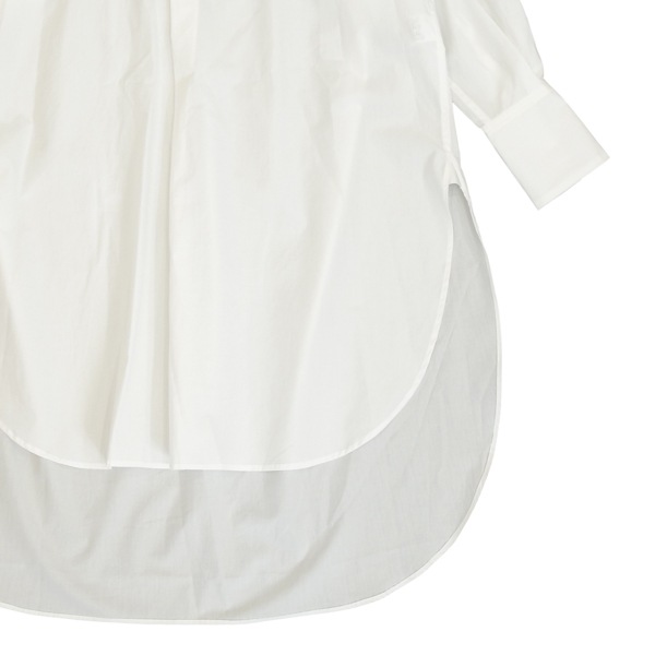 the last flower of the afternoon　解けた夜　Bosom shirt  White　送料無料