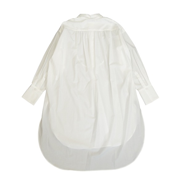 the last flower of the afternoon　解けた夜　Bosom shirt  White　送料無料