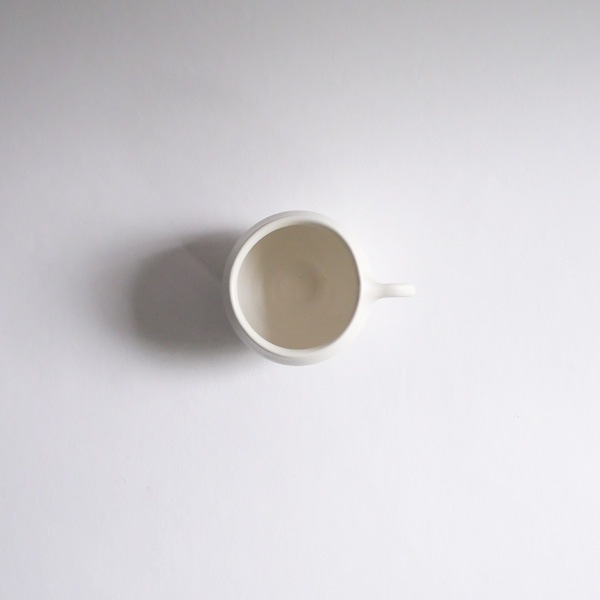 馬場勝文　白磁マット　ミミマグ