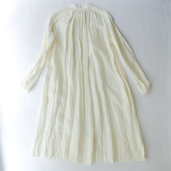 HALLELUJAH ハレルヤ 羊飼い刺繡シャツワンピース Size38 Off White  