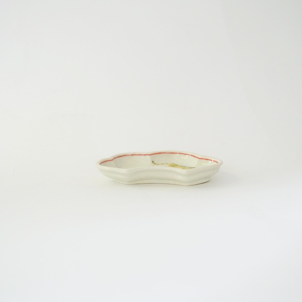 日高直子　雲形皿　小　寅　model A