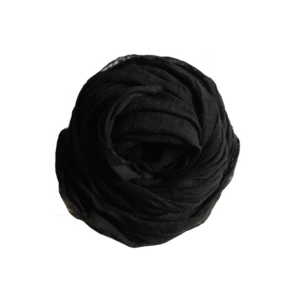 MITTAN　ナーシシルクショール　黒　送料無料