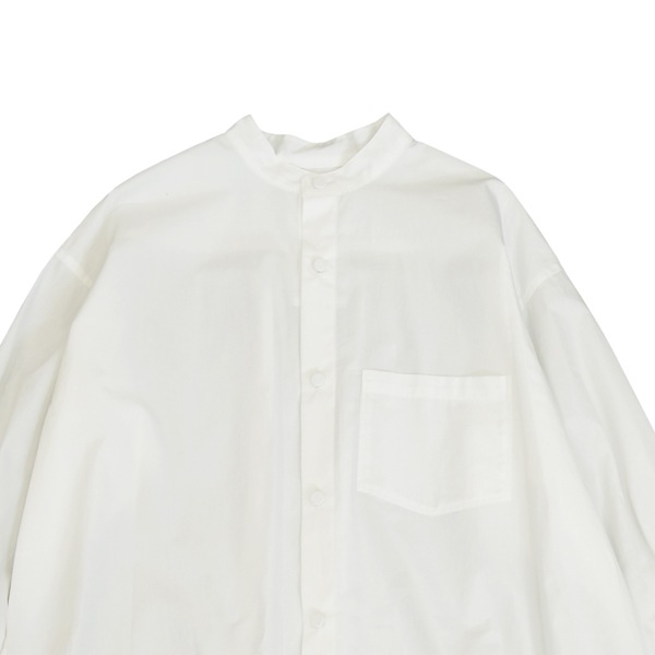 the last flower of the afternoon 解けた夜 Long shirt White 送料無料