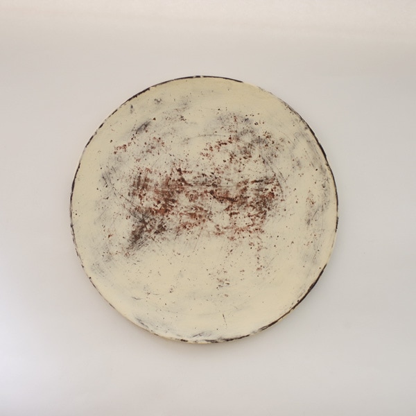 大澤哲哉　リムプレート　白　２６センチ Rim Plate M 白【大澤哲哉】 | うつわ楓
