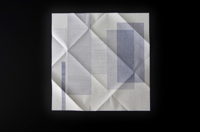 素描家しゅんしゅん　線のつつみ　Envelope type