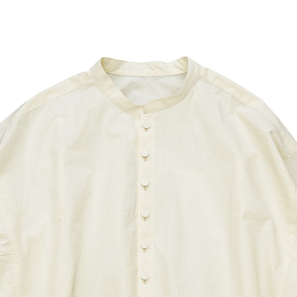 the last flower of the afternoon｜滲むひかり　Rectangle blouse　ecru［生成］