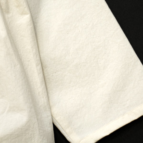 the last flower of the afternoon｜滲むひかり　Rectangle blouse　ecru［生成］