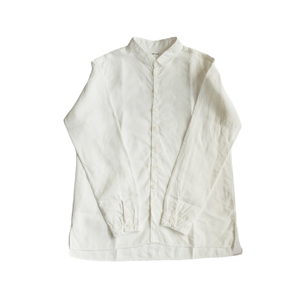 MITTAN　SH-109　大麻シャツ2　高密度　白　送料無料　