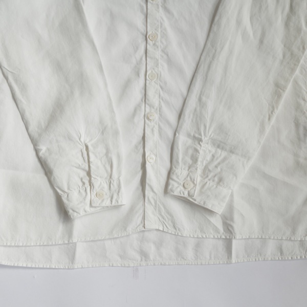 MITTAN　SH-109　大麻シャツ2　高密度　白　送料無料　