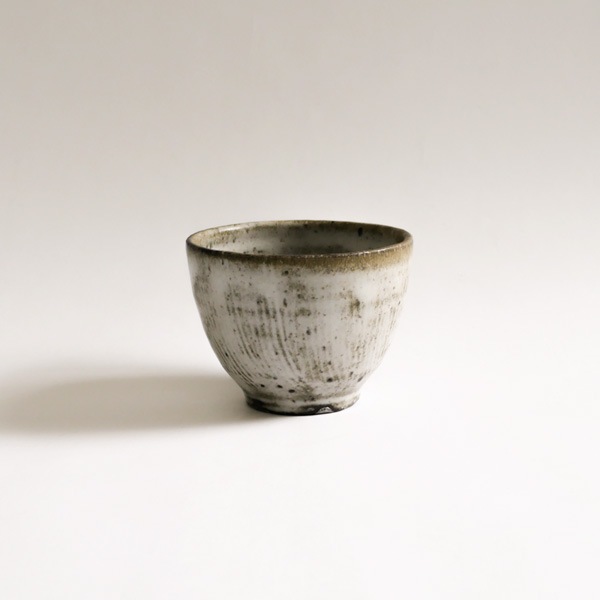 小野哲平　薪窯くし目湯呑　大　model：C