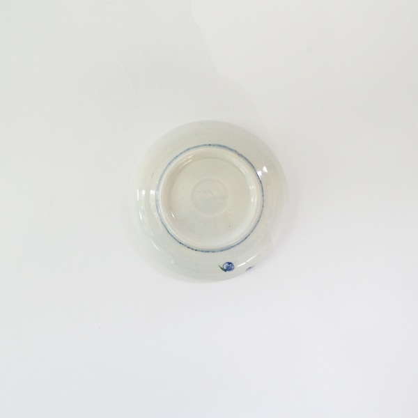 日高直子　4寸銘々皿 桃ころりん　Φ12.5cm