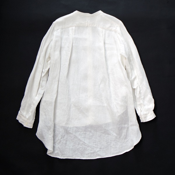 kijinokanosei シャツ　“hemp aya”　White　送料無料