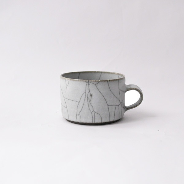 高田志保　炭入りマグカップ　小　　H5cm