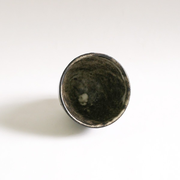 小野哲平　薪窯くし目湯呑　大　model：D