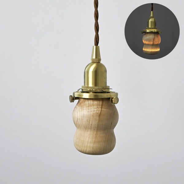 坂田琢磨　照明（かえで）　H8ｃｍ