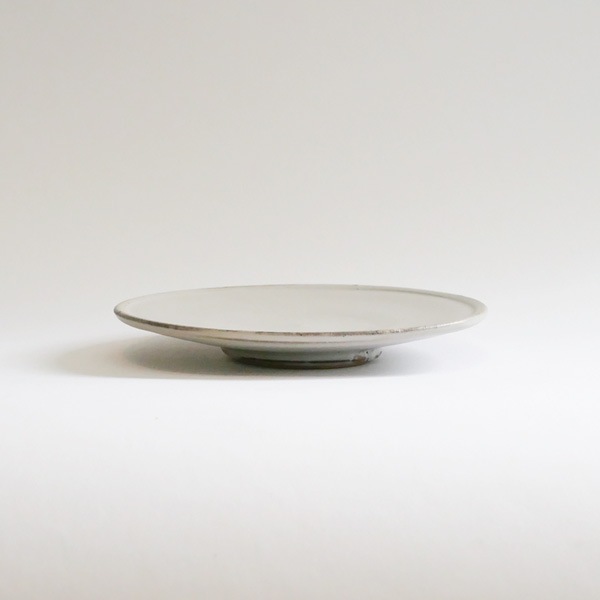 馬場勝文　土マット6寸皿　