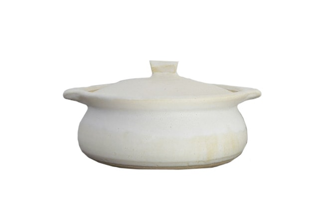 馬場勝文 土鍋（白） Model No.D