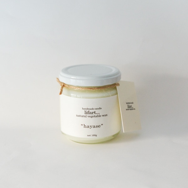 hayase lifart...[リファート]　ソイ&パームワックスフレグランスキャンドル