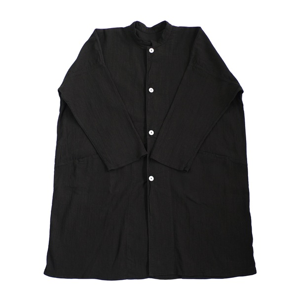 MITTAN CT-24 強撚大麻綿コート 黒 送料無料