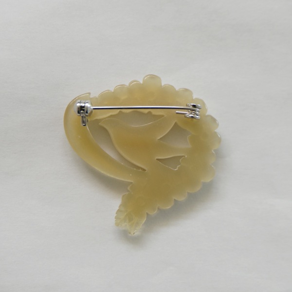 BISOU  wing bird ブローチ