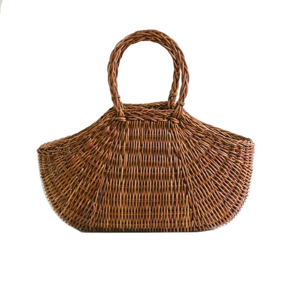 あけび手提げかご　織編