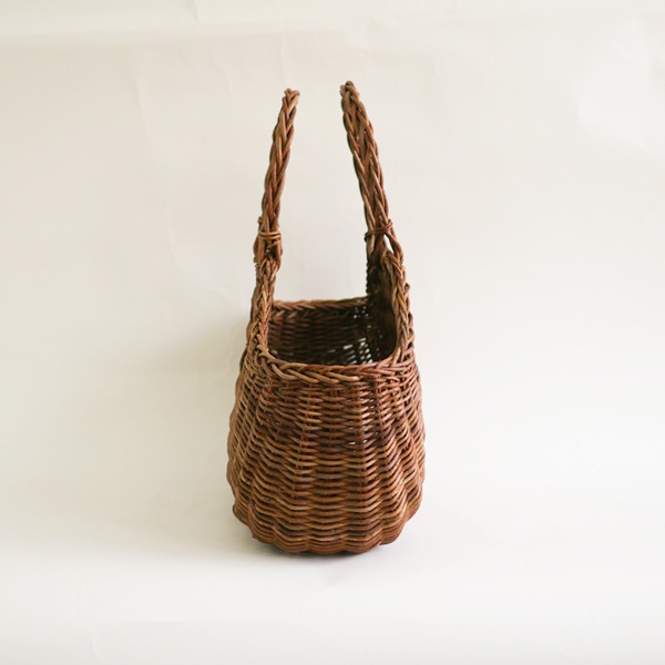 あけび手提げかご　織編