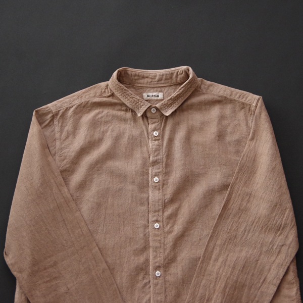 MITTAN　SH-81BH カディシャツ（補強） ベンガラ灰茶　送料無料