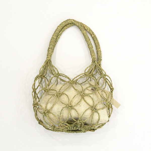 suika　bag　“十五夜-jyugoya-”　White　送料無料