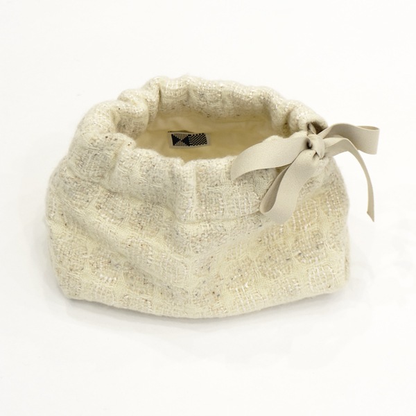 suika　bag　“十五夜-jyugoya-”　White　送料無料