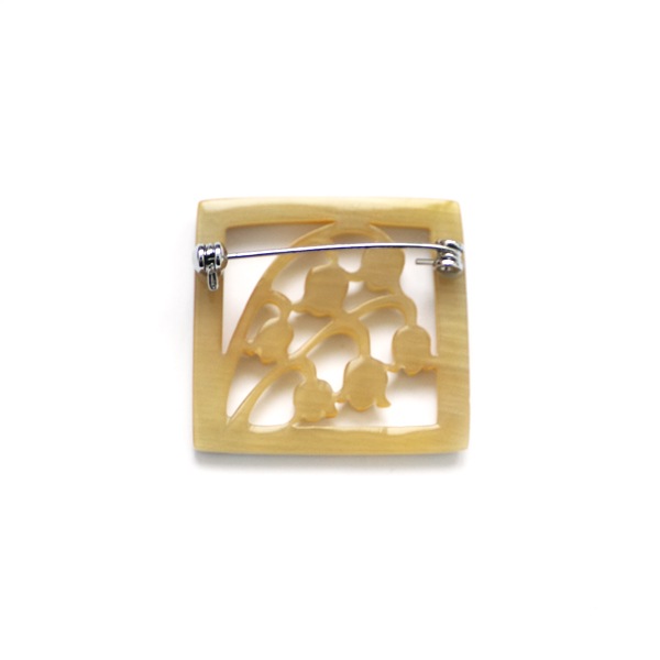 BISOU　窓すずらん　ブローチ