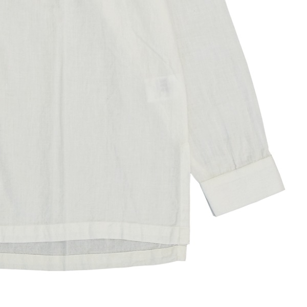 GUPTIHA  SOBAKASU KHADI COTTON  Sobakasu henry shirt	White　送料無料
