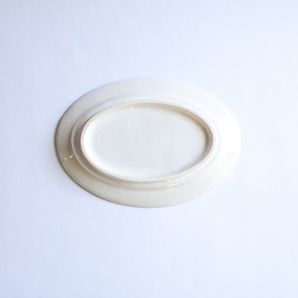 大井寛史　パールオーバル皿　大