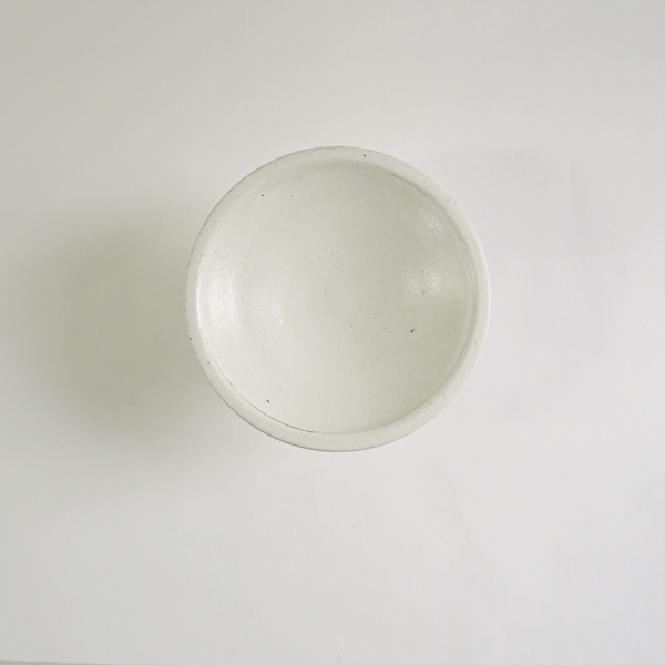 高木剛 粉引高台皿 大 model：B Φ19cm