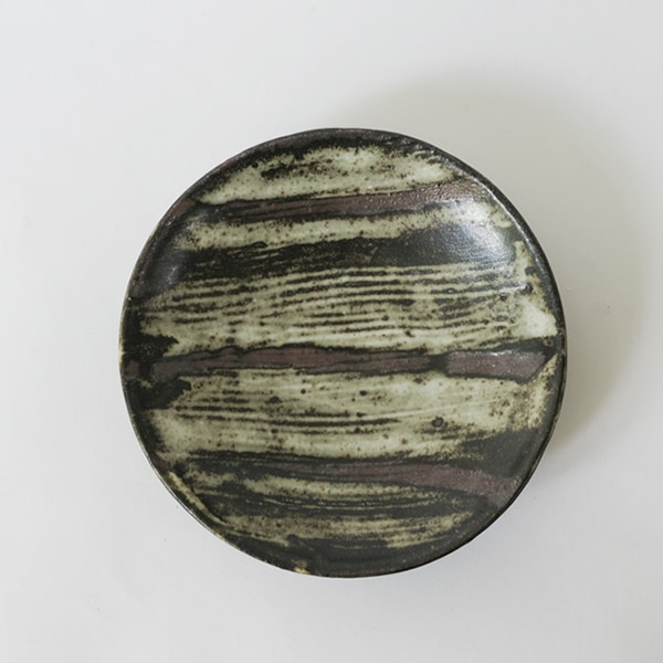 小野哲平 薪窯 7寸皿 B Φ20.5cm